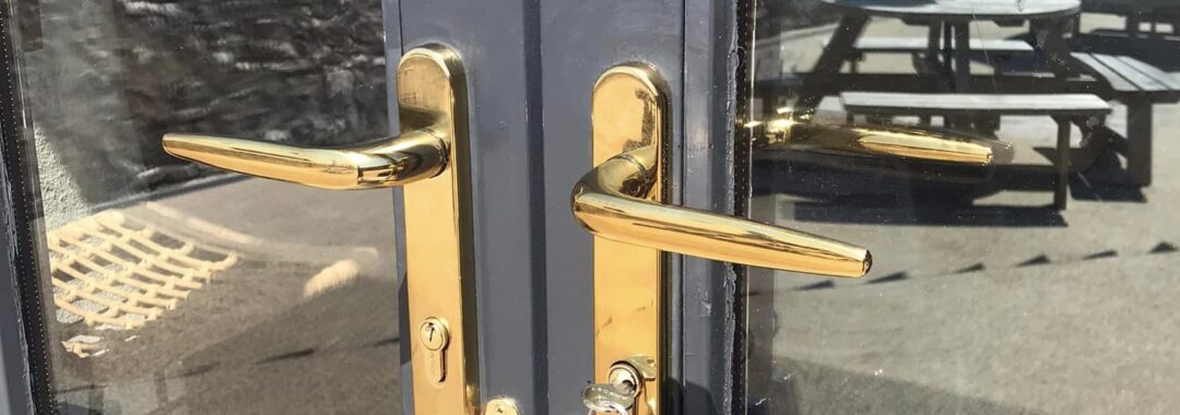 Bridgend french doors new locks
