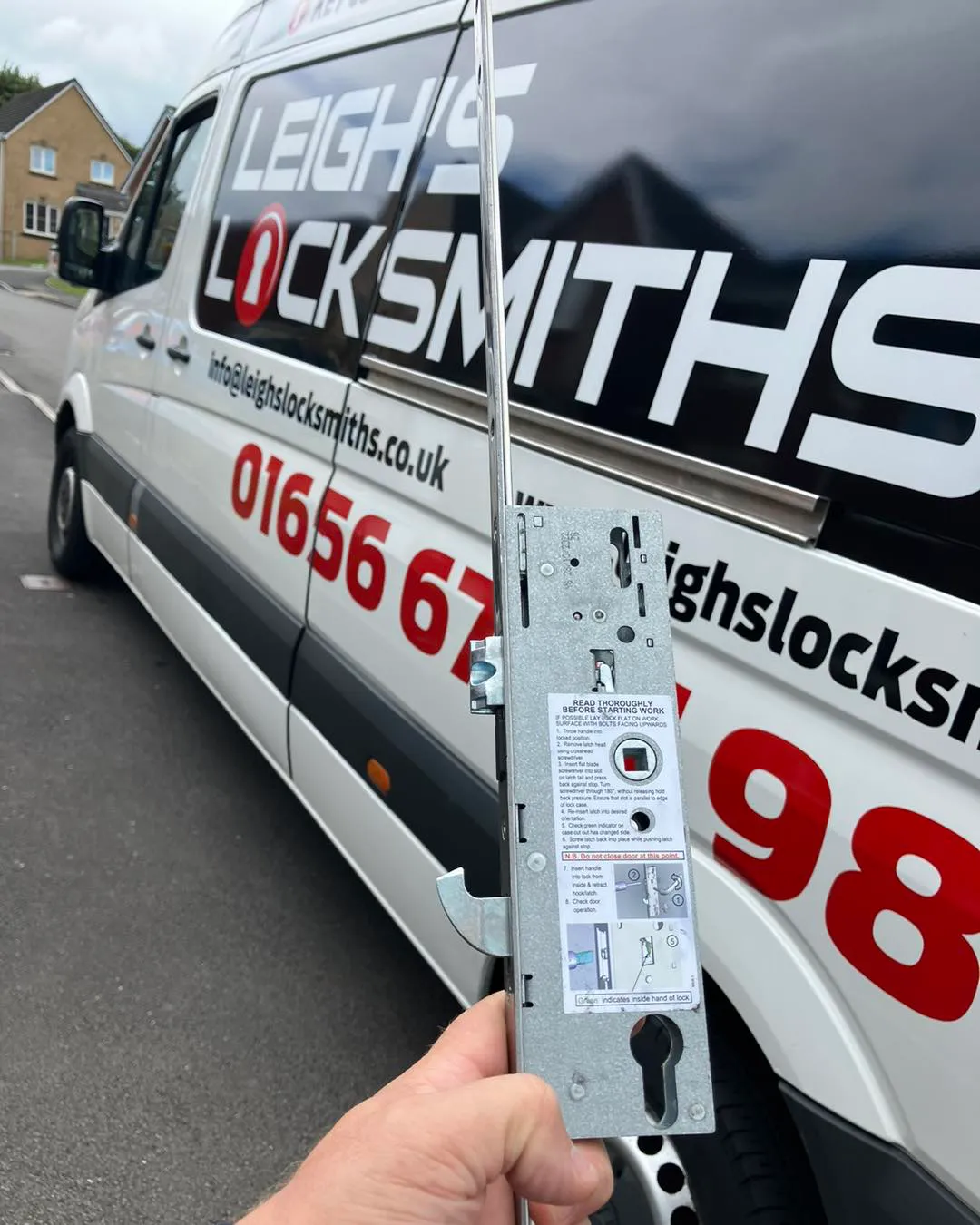 Leigh’s Locksmiths multi point mechanism fix
