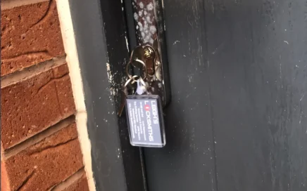New set of locks for Number 10 by Leigh’s Locksmiths Bridgend